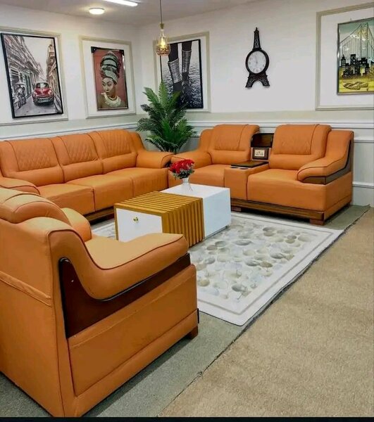 Canapés confortables en cuir