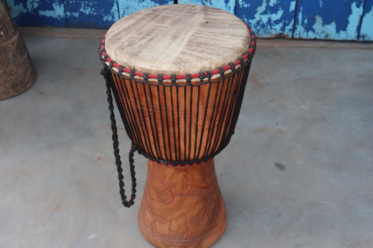 Traditional African Djembe Drum(Goat Skin)