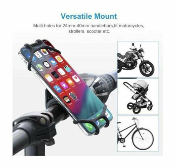 Support téléphone velo