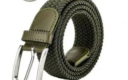 Versatile Elastic Braided Belt for Comfortable Fit and Adjustable Style
