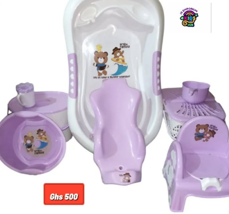 8pcs baby bath set