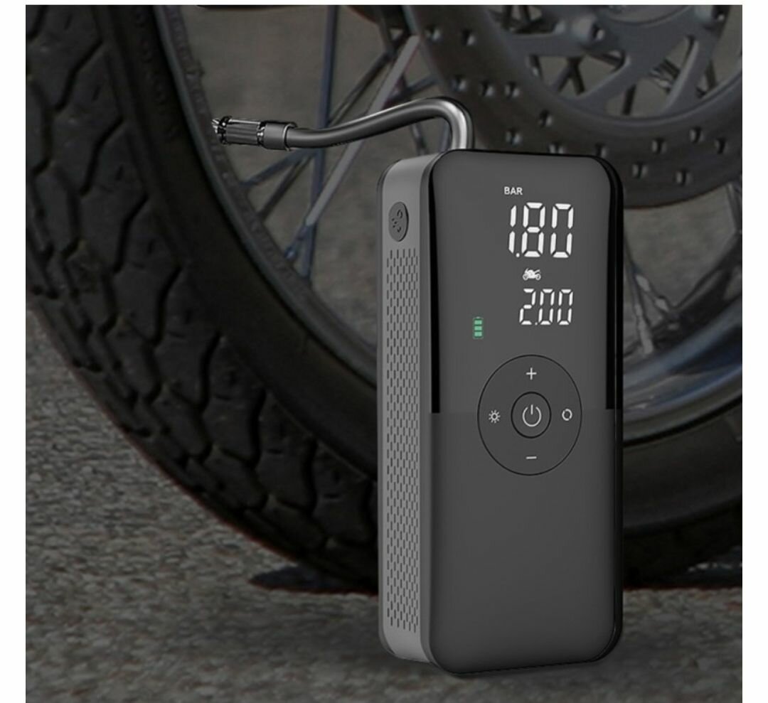 AIR PUMP DIGITAL DISPLAY CAR INFLATABLE PUMP SUPPORT