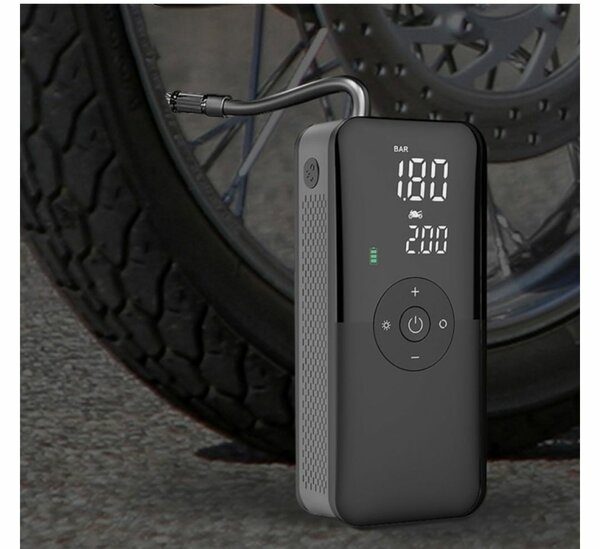 AIR PUMP DIGITAL DISPLAY CAR INFLATABLE PUMP SUPPORT