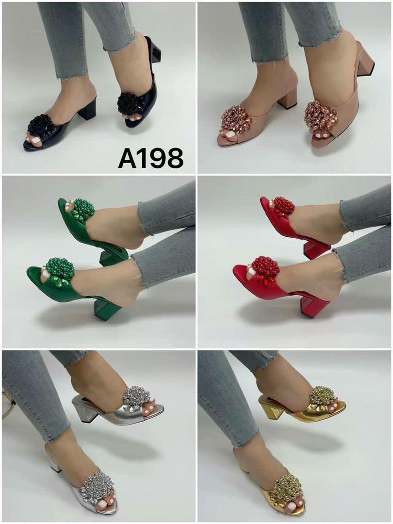 Ladies block heel