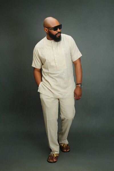 Ensemble tunique pour homme