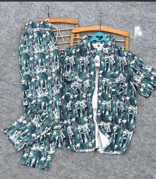 Set chemise et pantalon imprimé