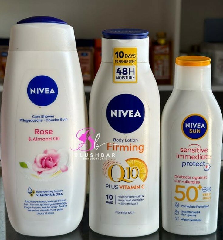Nivea firming + Rose Combo