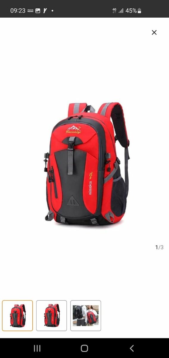 Sac à dos de randonnée sport