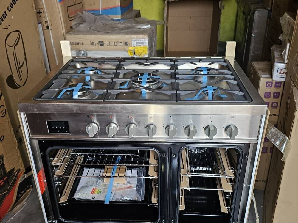 Gas Cooker Stainless Steel 5 Burner 60*90
