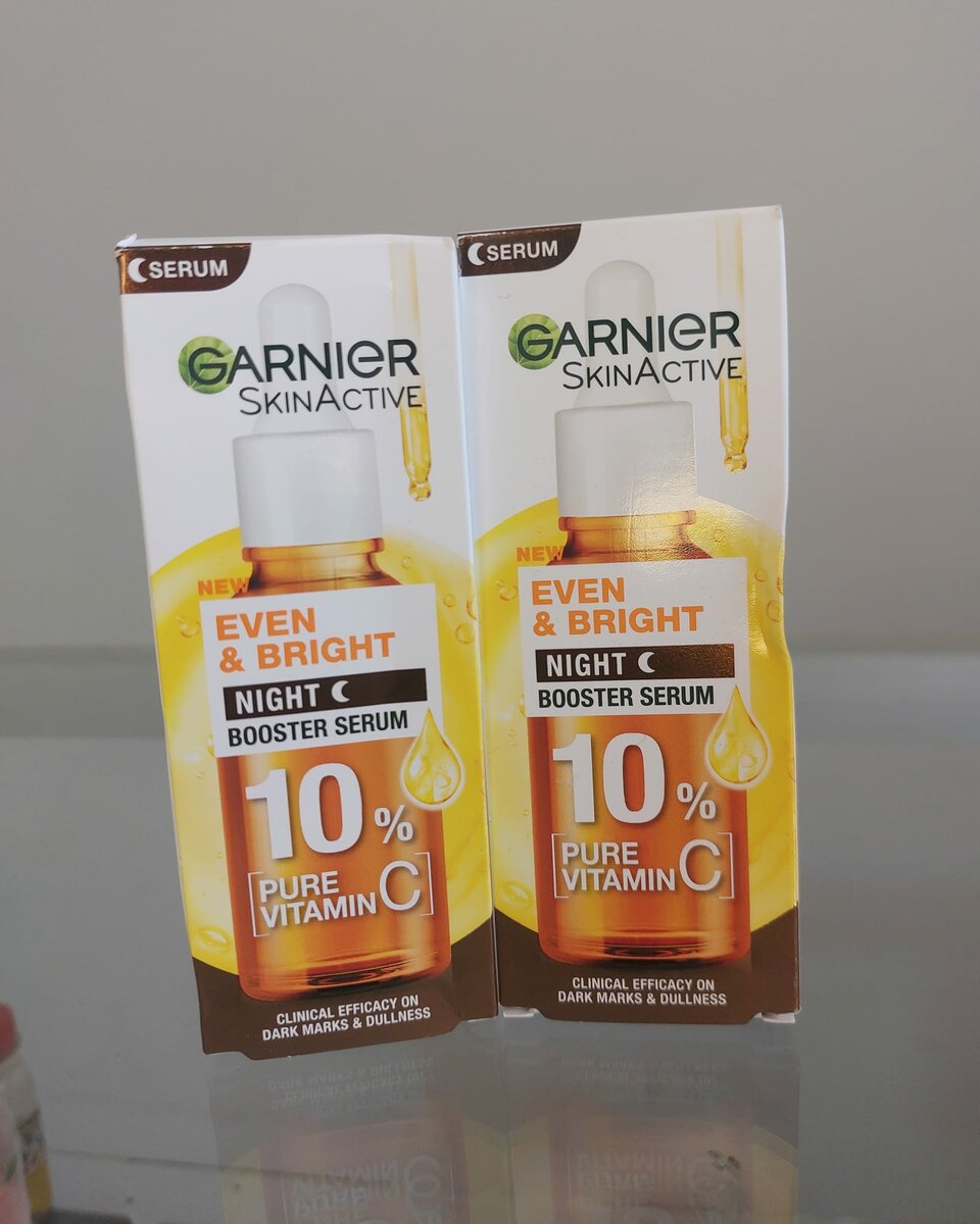 Garnier night booster serum
