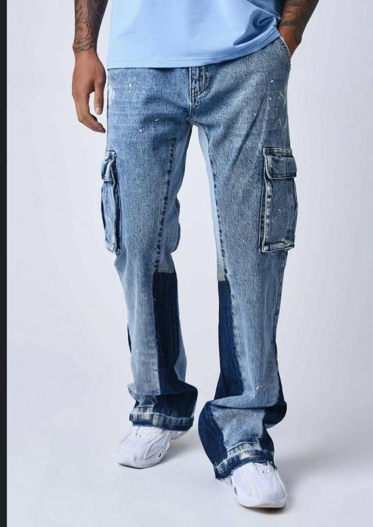 Pantalon cargo street art homme