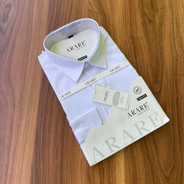 QUALITY MEN'S PLAIN LONG SLEEVES SHIRT