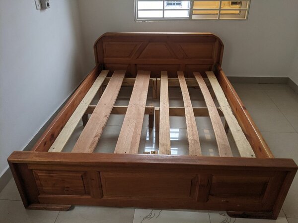 Wooden Queen-Sized Bed Frame