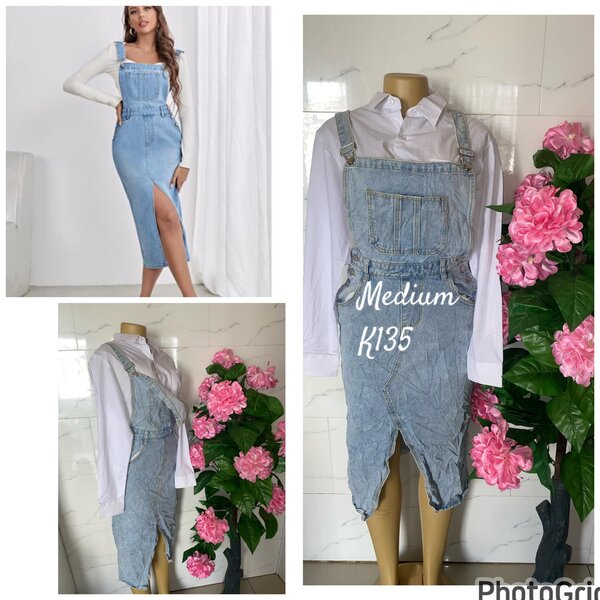 Beautiful and stylish women's denim dress