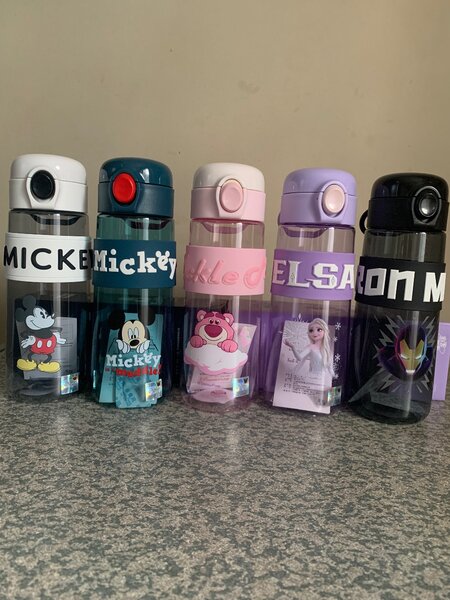 Kids Disney character bottles