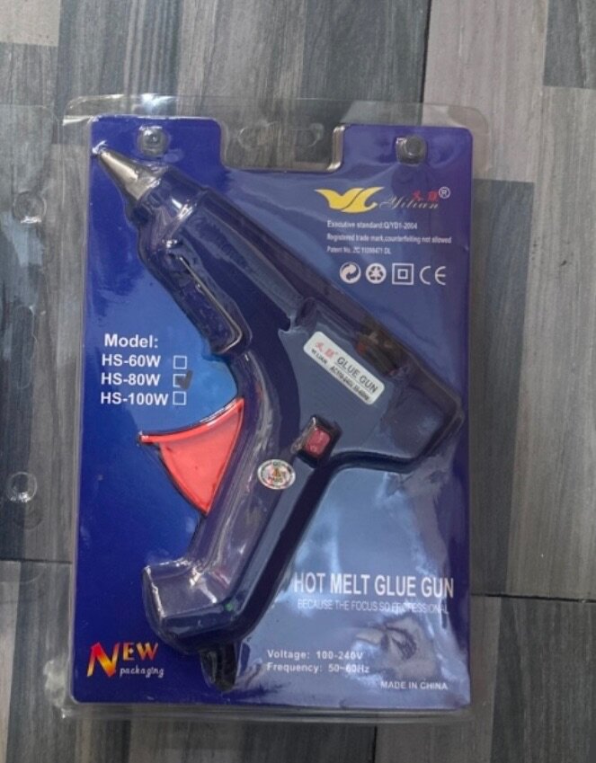 Big size glue gun.