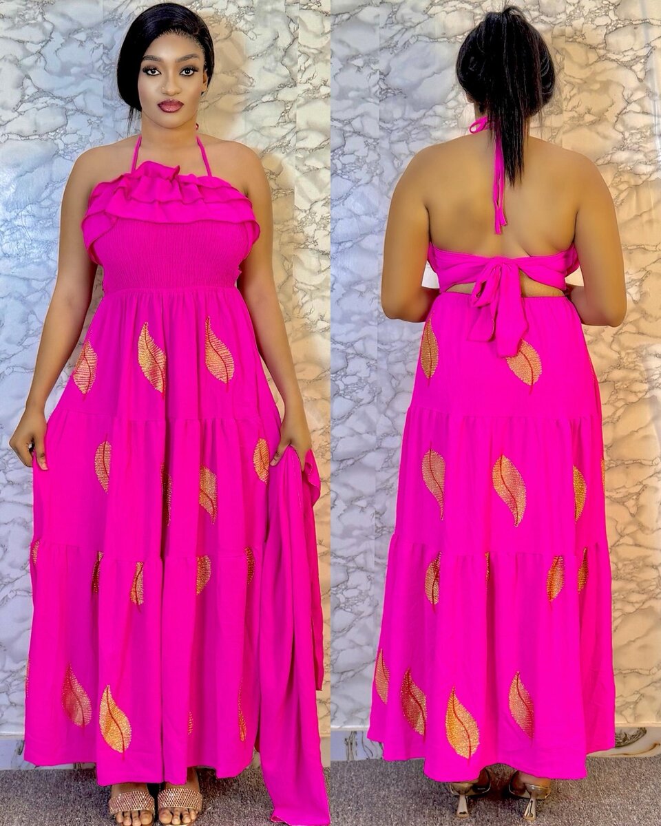 Robes longues avec foulard