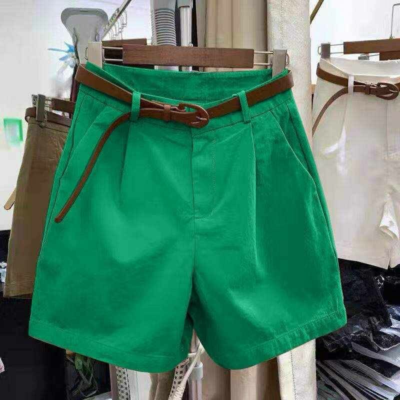 Green shorts
