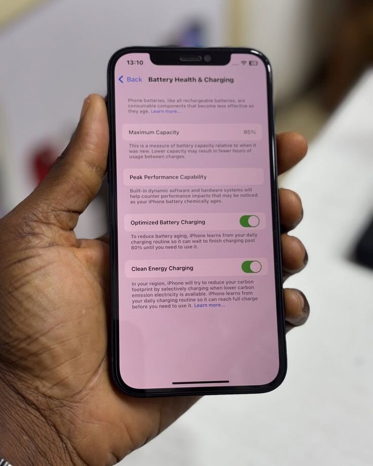 iPhone 12Pro Max 256GB Argent