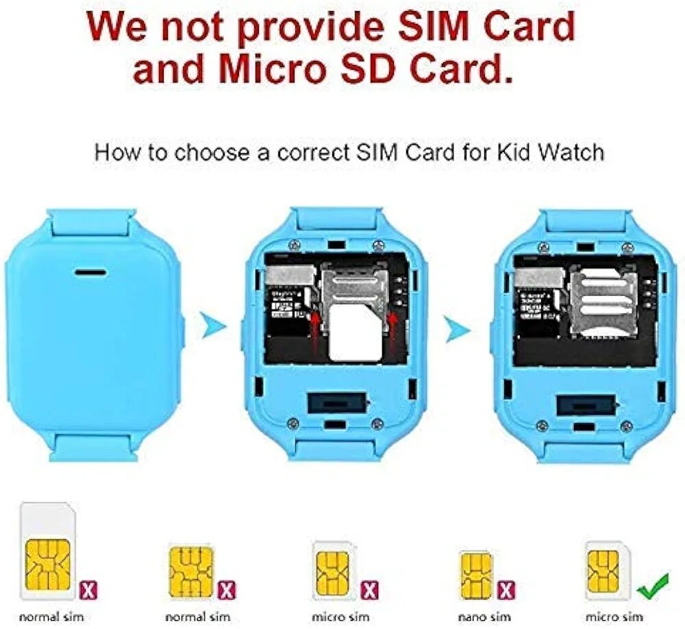 Montre enfant GPS SOS multifonction