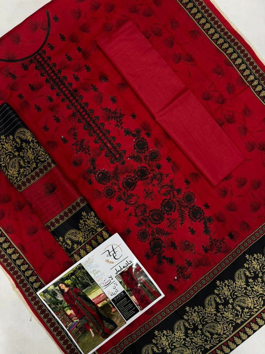 Rijaz Fashion Embroidery Lawn