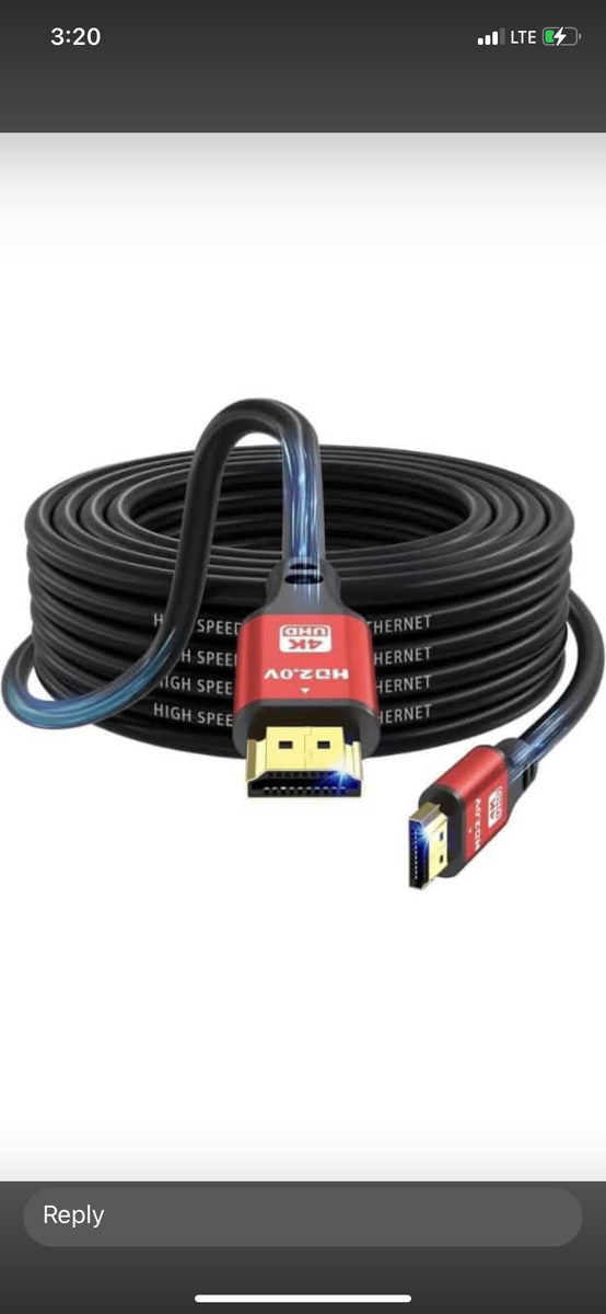 4K HDMI TO HDMI CABLES all sizes