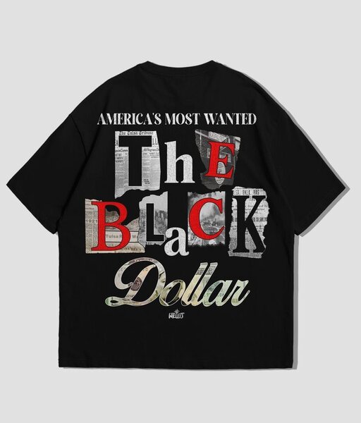 T-shirt graphique noir