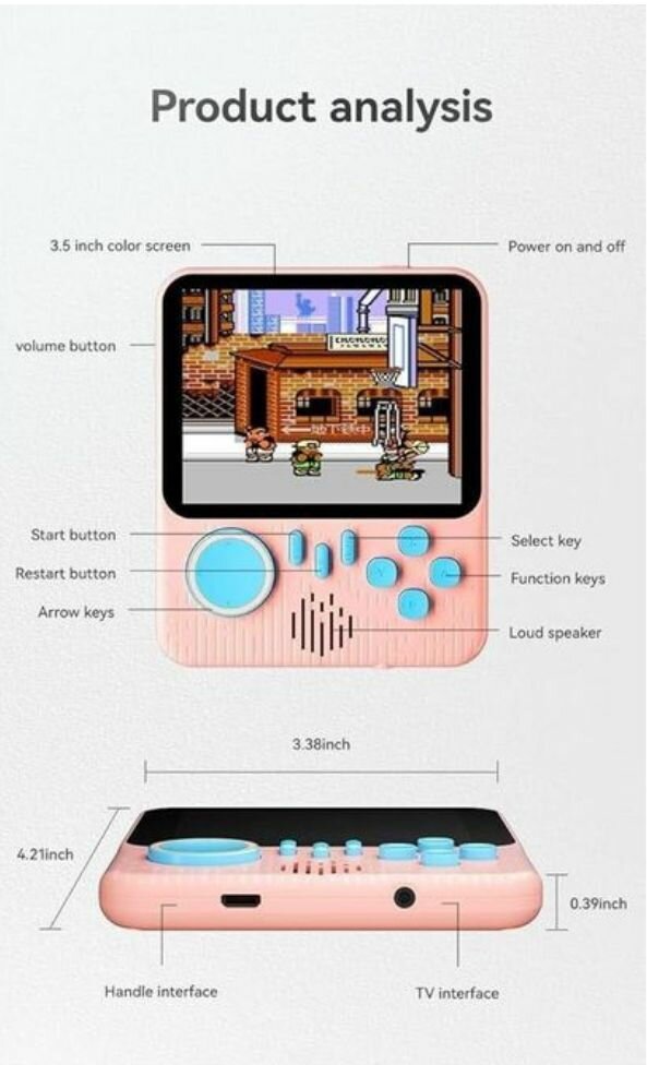 Console rétro portable G7