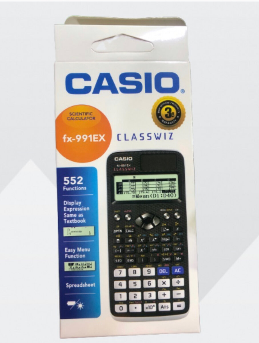 Calculatrice scientifique Casio FX-991EX