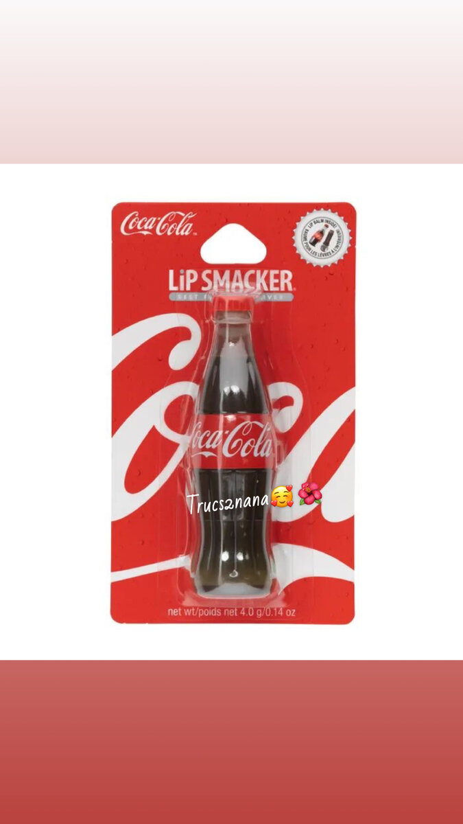 Baume à lèvres Coca-Cola