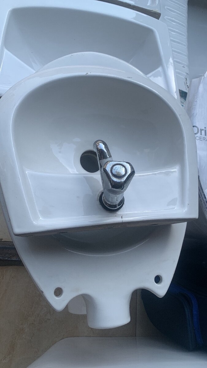 hanging basin complete small size