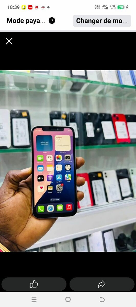 Smartphone haut de gamme