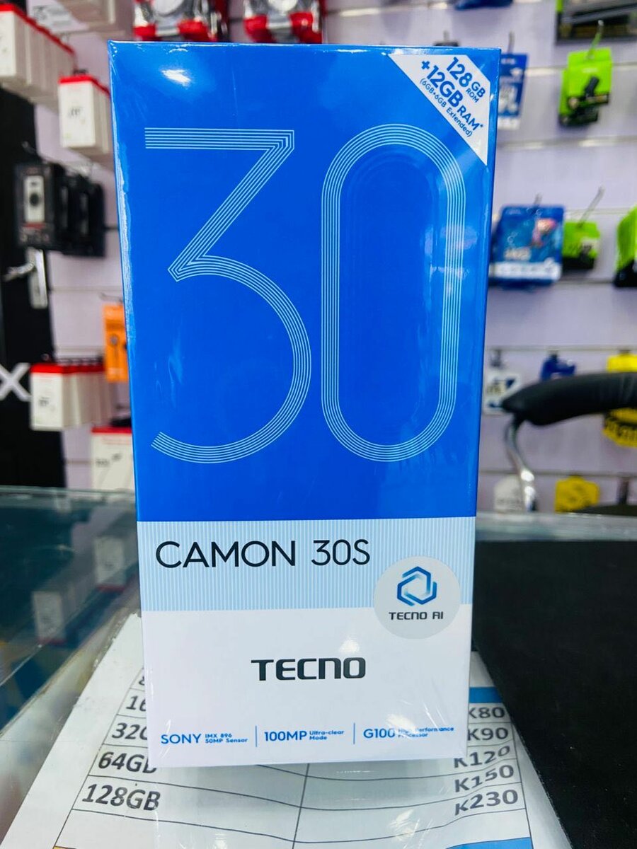 Original Camon 30S 128gb 6gb Ram