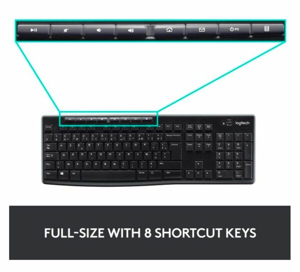 Clavier souri sns fil Logitech