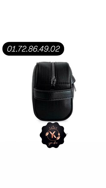 Trousse homme en cuir ,sacoche