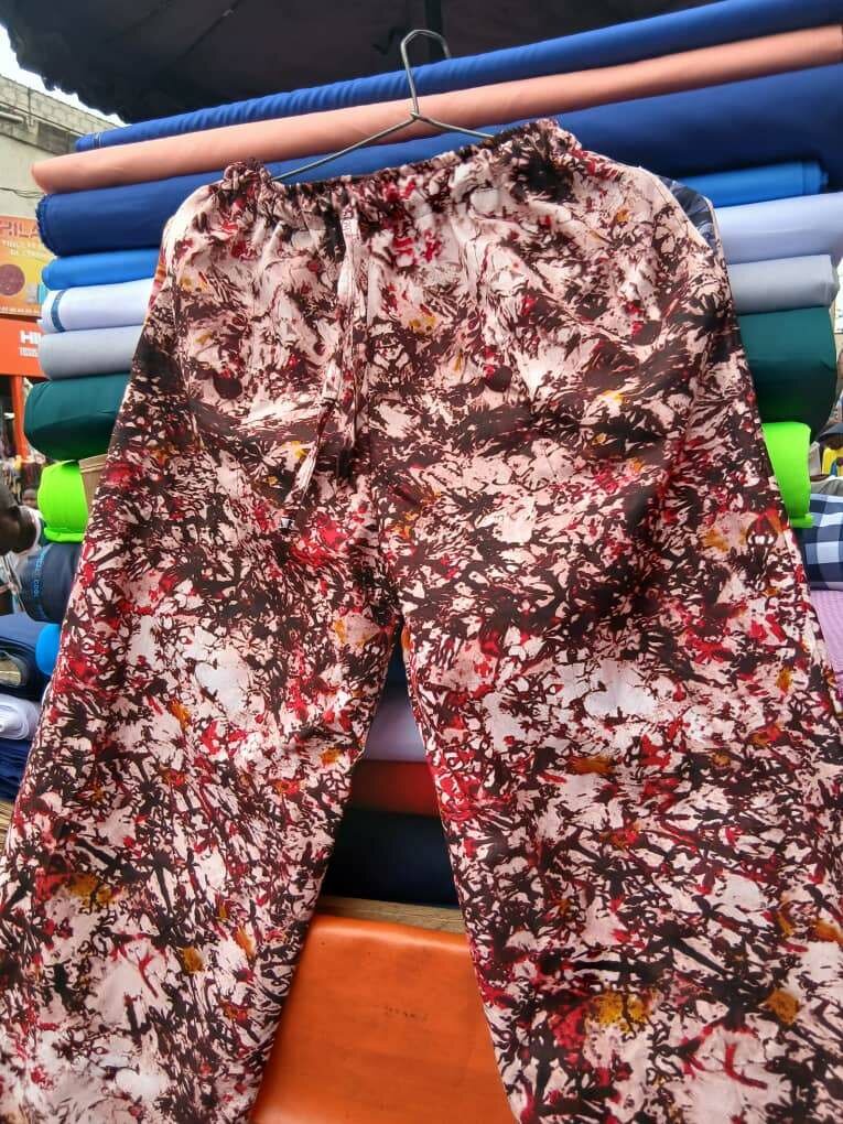 Pantalons imprimés africains