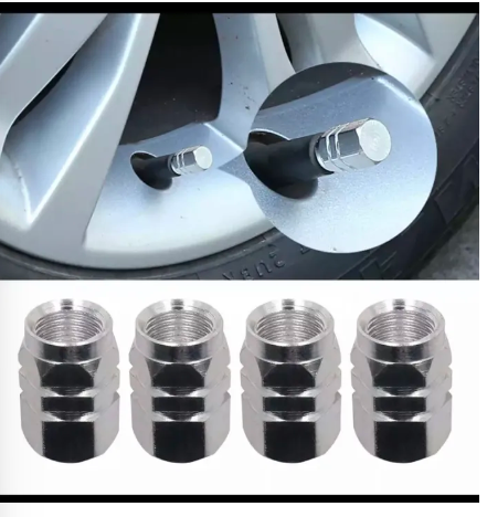 Aluminum Tire Wheel Rims Stem Air Valve Caps Tyre Cover Car Truck