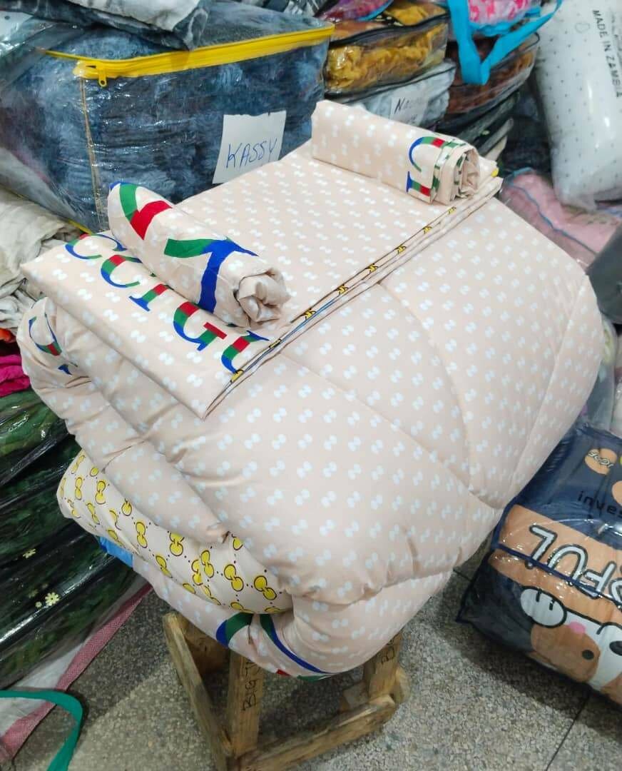 Duvets and bedsheets