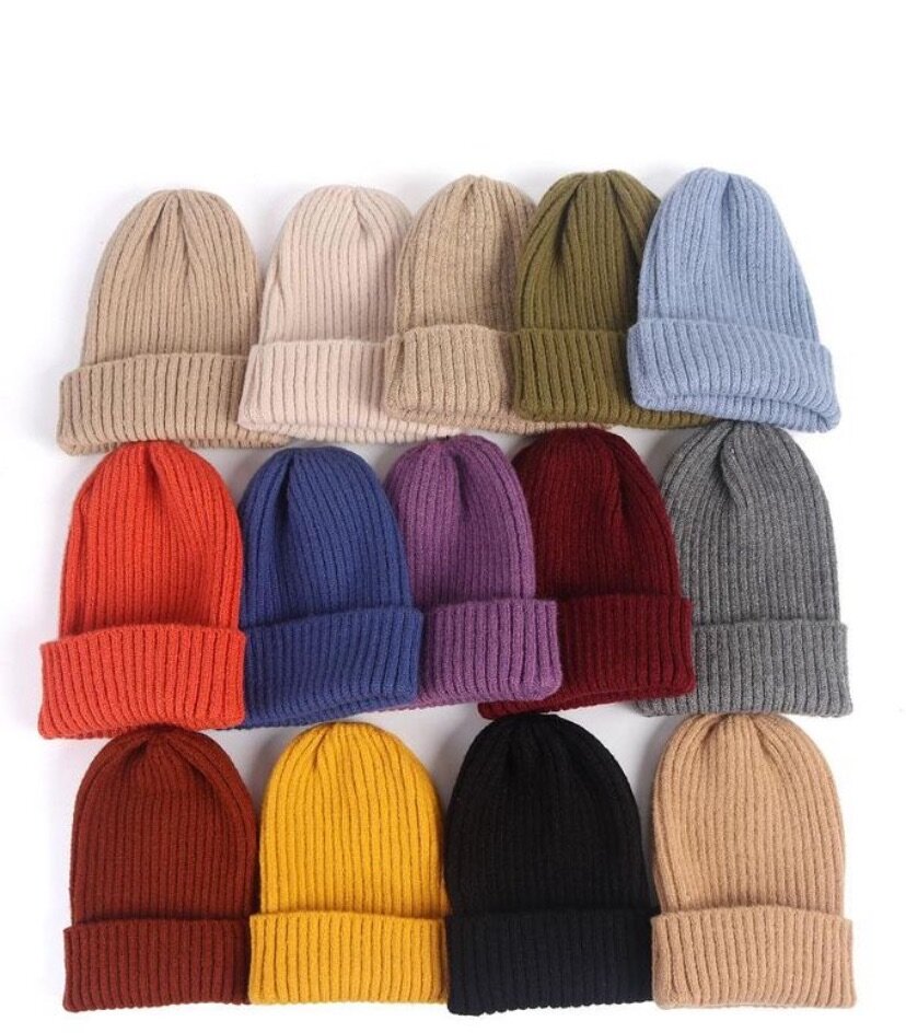 Shipped from abroad Winter Knitted Hat Women Beanie Autumn W