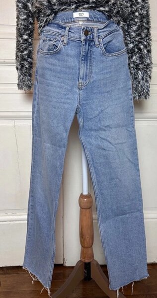 Jean taille haute femme