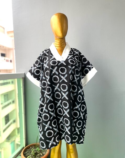 Mini boubous en pagne