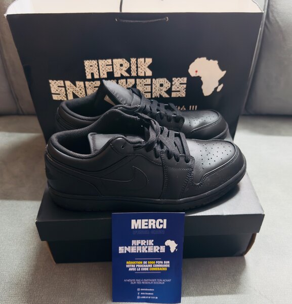 Baskets Noires Unisexes