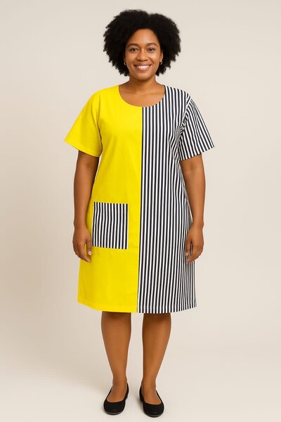 Robe Tunique Colorée Femme