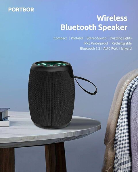 Enceinte Bluetooth Portable Étanche
