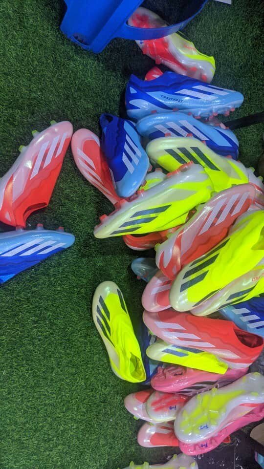 Adidas and Nike Boots