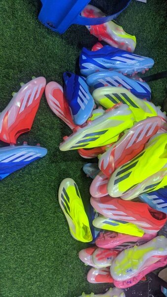 Adidas and Nike Boots