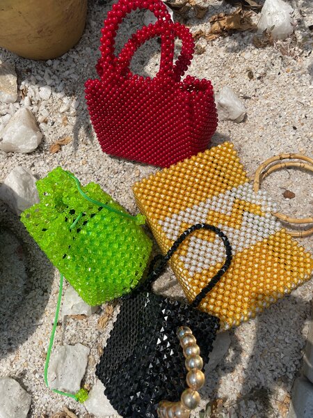 Beaded bags