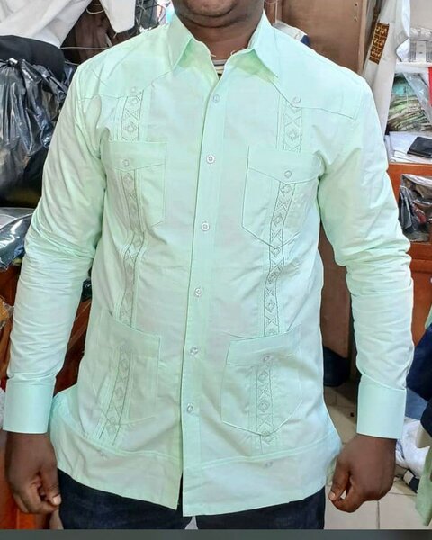 Chemise homme manches longues