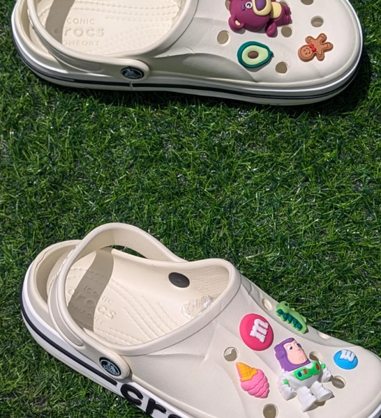 Crocs with gibits available