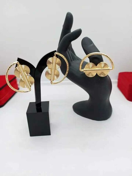 Bijoux akan -boucle d'oreilles et bagues